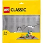 LEGO Classic pilka statybinė plokštė 48×48 smeigių 11024 (380 × 380 mm)