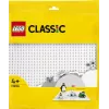 LEGO statybinė plokštė 11026 – pagrindas 32x32 smaigaliai, balta