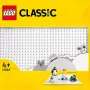 LEGO statybinė plokštė 11026 – pagrindas 32x32 smaigaliai, balta