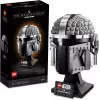 Konstrukcinis žaislas LEGO Mandalorian šalmas 75328 – „Žvaigždžių karų“ eksponavimo modelis, kolekcinis rinkinys, 584 detalės, nuo 18 m.