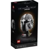 Konstrukcinis žaislas LEGO Mandalorian šalmas 75328 – „Žvaigždžių karų“ eksponavimo modelis, kolekcinis rinkinys, 584 detalės, nuo 18 m.