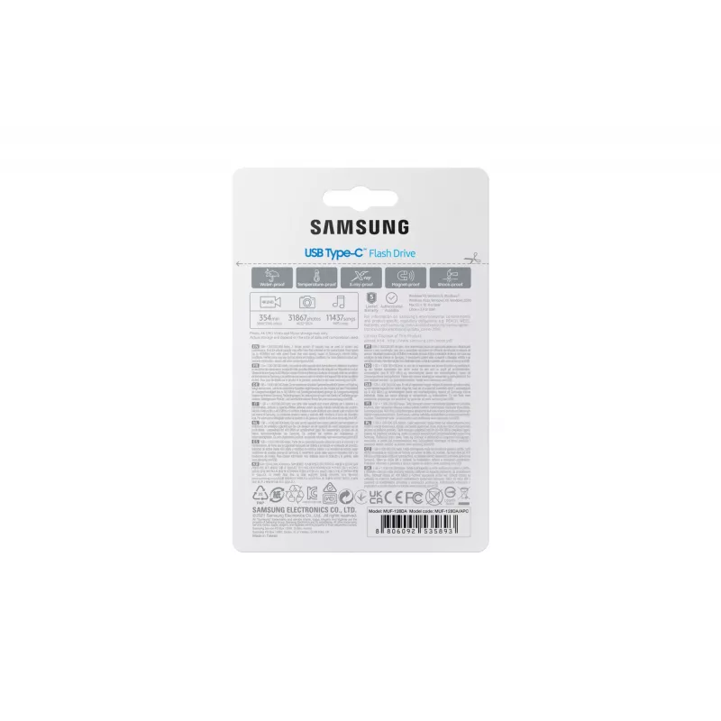 Samsung MUF-128DA USB atmintukas 128 GB USB Type-C 3.2 Gen 1 mėlynas