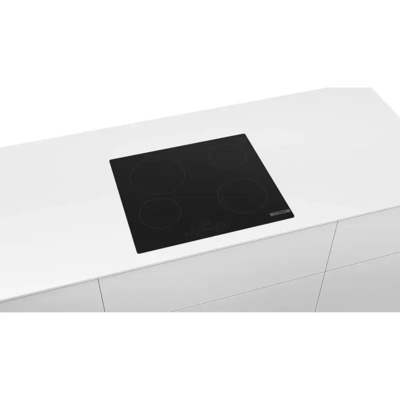 Bosch Serie 6 PKE611FP2E kaitlentė Juoda Įmontuojama 60 cm Keraminė 4 zonos