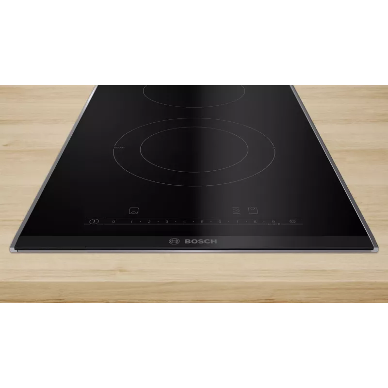 Bosch Serie 6 PKF375FP2E kaitlentė juoda įmontuojama 30 cm keraminė 2 zonų