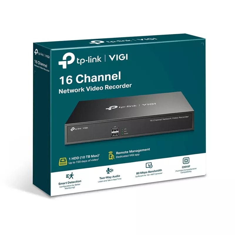 TP-Link VIGI 16 kanalų tinklinis vaizdo registratorius