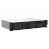QNAP TS-873AEU-4G NAS / saugojimo serveris Rack (2U) Ryzen Embedded V1500B 4 GB DDR4 0 TB QuTS hero Juoda