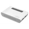 DIGITUS DN-13024 2 prievadų USB 2.0 belaidis tinklo serveris NAS USB spausdintuvų serveris