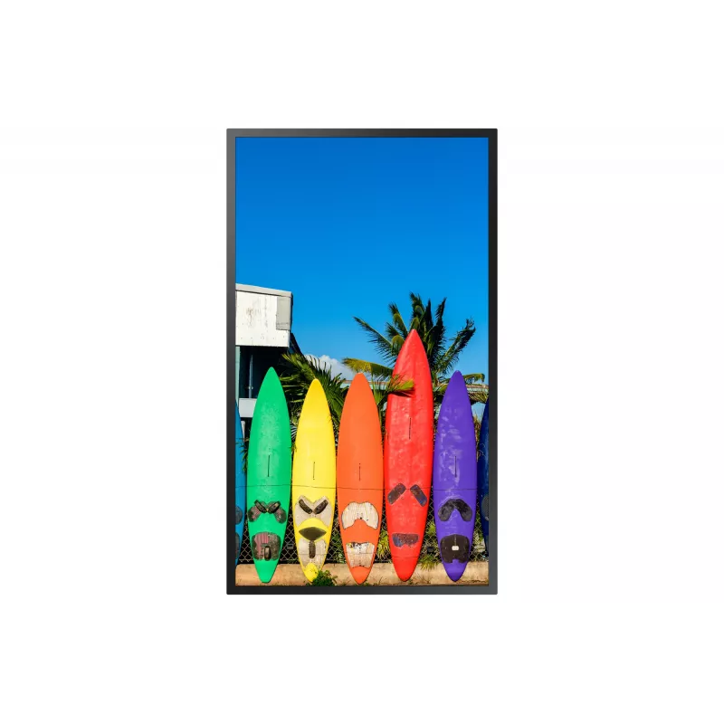 Samsung OM55B skaitmeninis informacinis ekranas 139,7 cm (55 inch) LCD Wi-Fi 3000 cd/m² 4K Ultra HD juodas su integruotu procesoriumi Tizen 5.0 24/7