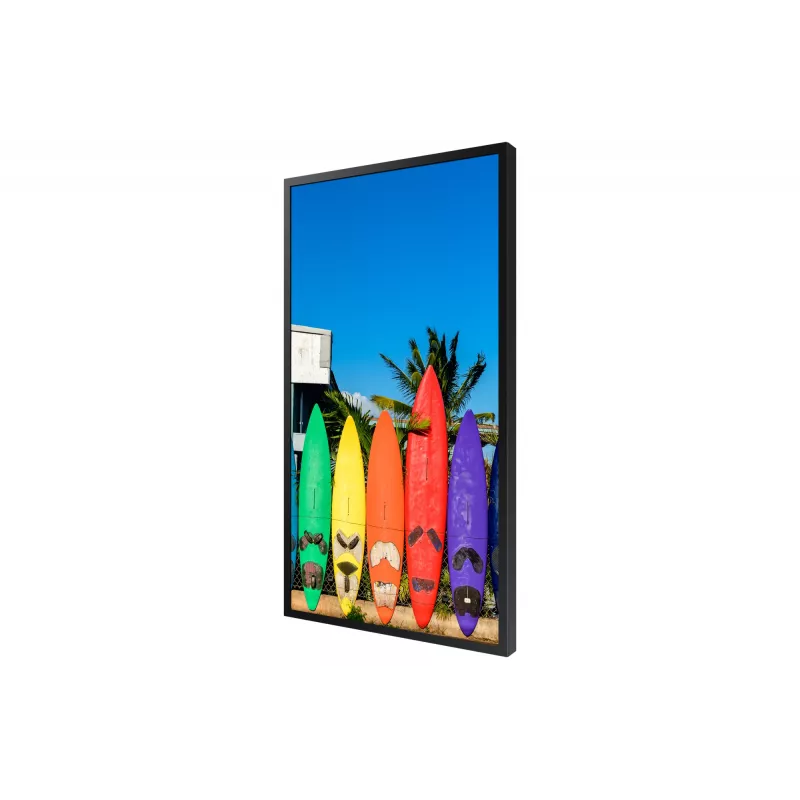 Samsung OM55B skaitmeninis informacinis ekranas 139,7 cm (55 inch) LCD Wi-Fi 3000 cd/m² 4K Ultra HD juodas su integruotu procesoriumi Tizen 5.0 24/7