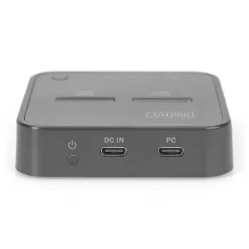 Digitus Dual M.2 NVMe SSD Dock su USB-C ir neprisijungus klonavimo funkcija