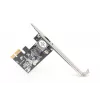 Digitus DN-10130-1 Gigabit Ethernet PCI Express tinklo plokštė, 1000 Mbit/s, juoda