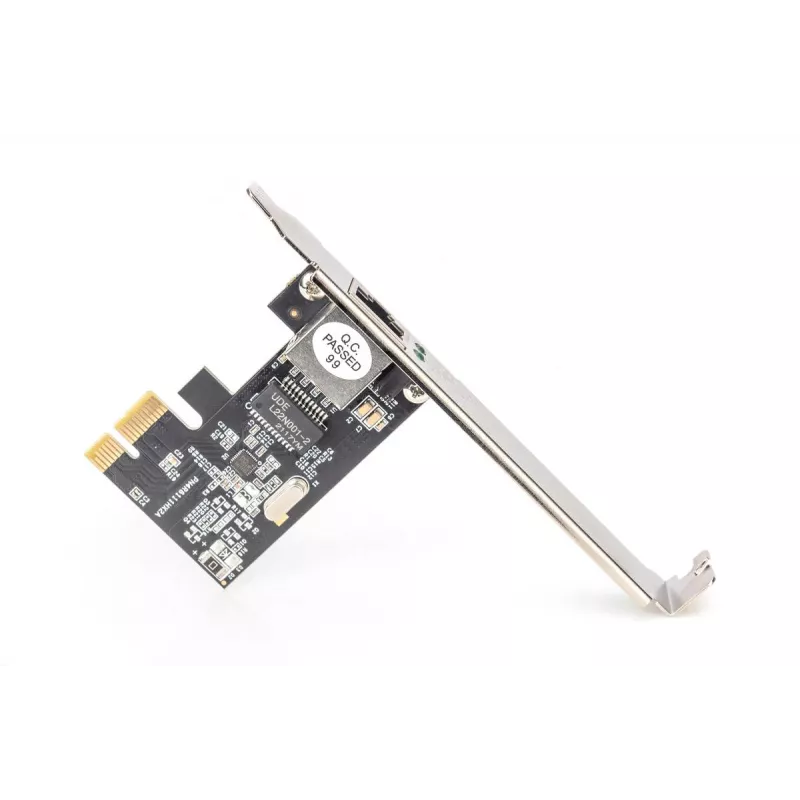 Digitus DN-10130-1 Gigabit Ethernet PCI Express tinklo plokštė, 1000 Mbit/s, juoda