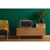 Nešiojamas radijas Adler AD 1184 su DAB+/FM/AM skaitmeniniu imtuvu, Bluetooth 5.0, 15W, SD/USB, žadintuvu, juoda/medis