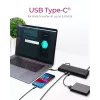 ICY BOX IB-DK2245AC belaidė stotelė USB 3.2 Gen 1 (3.1 Gen 1) Type-C juoda