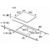 Bosch PIE611BB5E indukcinė kaitlentė įmontuojama 60 cm 4 zonos juoda