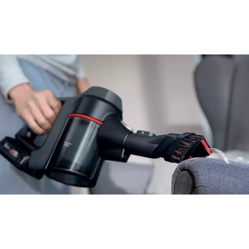 Bosch BBS712A belaidis dulkių siurblys 2-in-1 šluota, baterija, sausas valymas, Higienos filtras, be maišelio, 0.3 l, grafitas