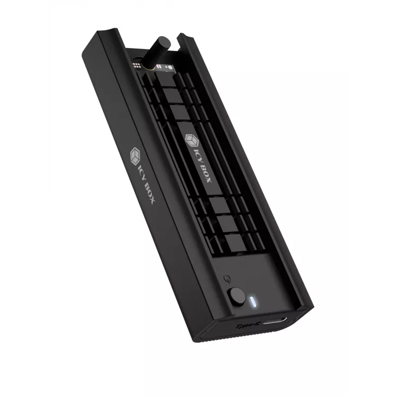 ICY BOX IB-180MC-C31 SSD dėklas M.2 juodas