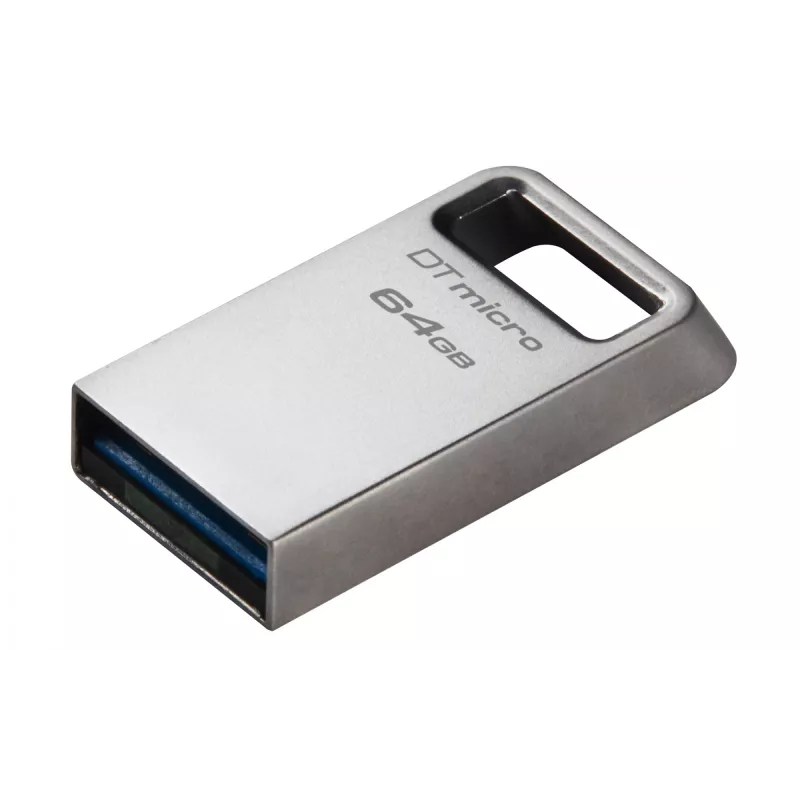 „Kingston Technology DataTraveler Micro“ 64GB 200MB/s metalinis USB 3.2 Gen 1 atmintukas