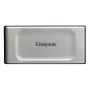 Kingston XS2000 4TB nešiojamas SSD, USB-C 3.2 Gen 2x2, 2000 MB/s, juodas/sidabrinis