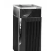 ASUS ZenWiFi Pro ET12 triju juostų (2,4 GHz / 5 GHz / 6 GHz) Wi-Fi 6E (802.11ax) juodas 3 vidinės antenos
