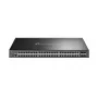 TP-Link Omada 48 prievadų Gigabit L2+ valdomas jungiklis su 4 10GE SFP+ lizdais