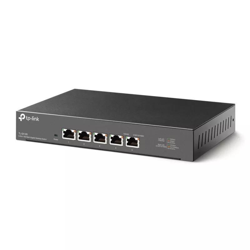 Nevaldomas jungiklis TP-Link TL-SX105 5 prievadų 10G stalinis jungiklis