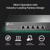 Nevaldomas jungiklis TP-Link TL-SX105 5 prievadų 10G stalinis jungiklis