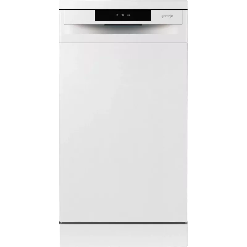 Laisvai pastatoma indaplovė Gorenje GS520E15W — 9 komplektų, 47 dB, 448×600×845 mm, 9 l/ciklas