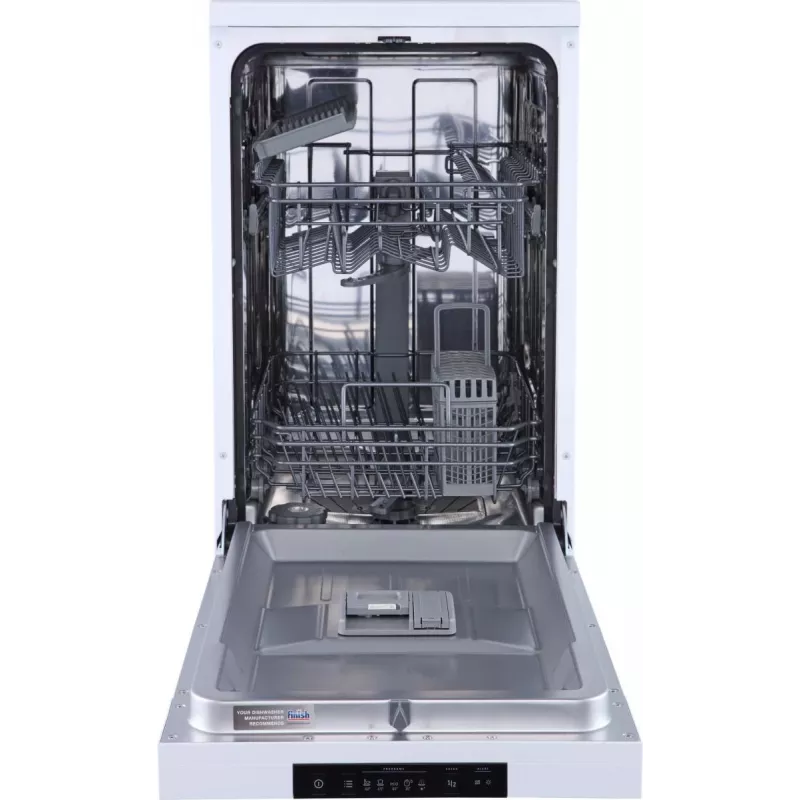 Laisvai pastatoma indaplovė Gorenje GS520E15W — 9 komplektų, 47 dB, 448×600×845 mm, 9 l/ciklas