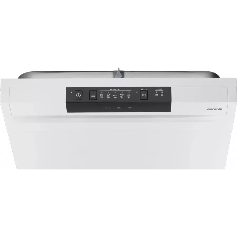 Laisvai pastatoma indaplovė Gorenje GS520E15W — 9 komplektų, 47 dB, 448×600×845 mm, 9 l/ciklas