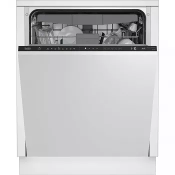 Beko BDIN38521Q visiškai įmontuojama indaplovė, 15 komplektų, 44 dB