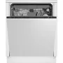 Beko BDIN38521Q visiškai įmontuojama indaplovė, 15 komplektų, 44 dB