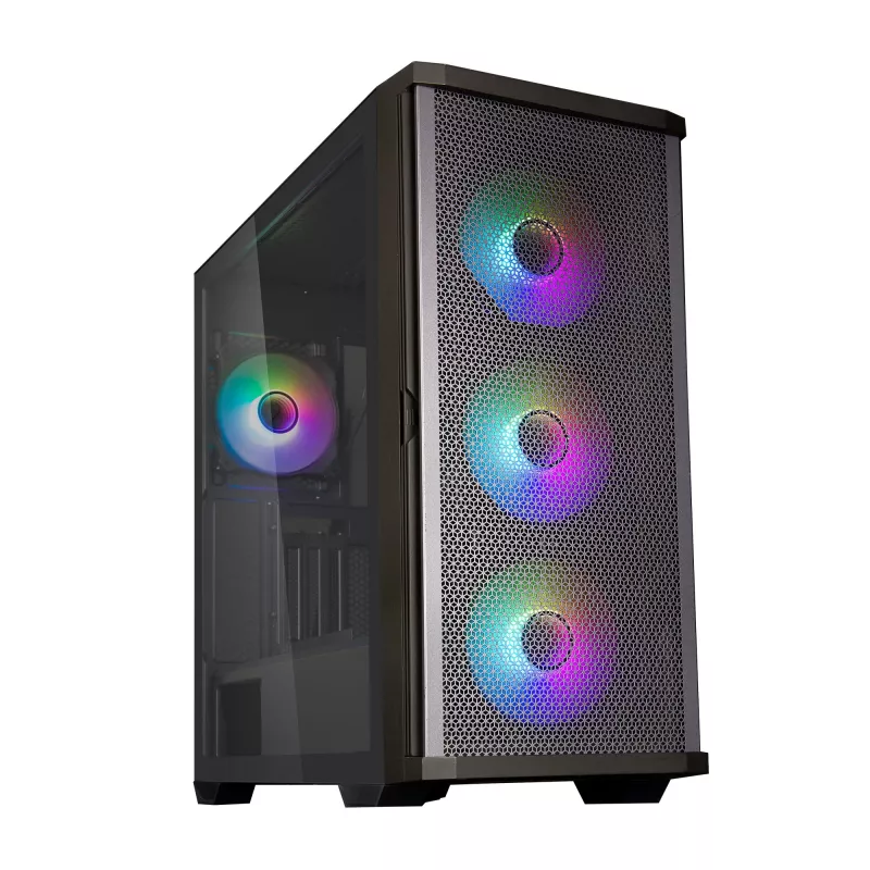 Korpusas Zalman Z10 DUO Midi Tower juodas