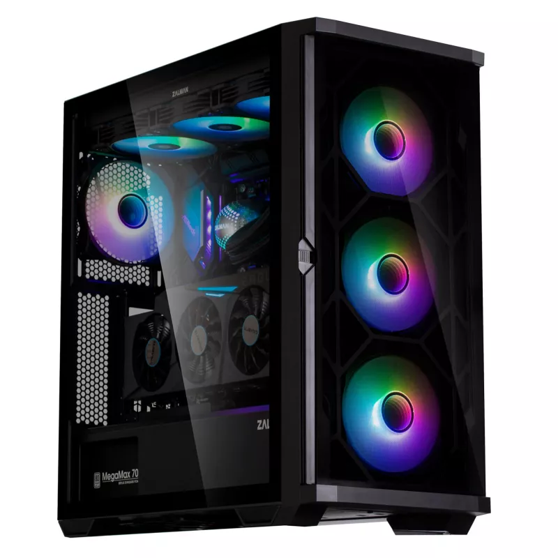 Korpusas Zalman Z10 DUO Midi Tower juodas