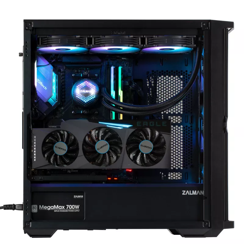 Korpusas Zalman Z10 DUO Midi Tower juodas