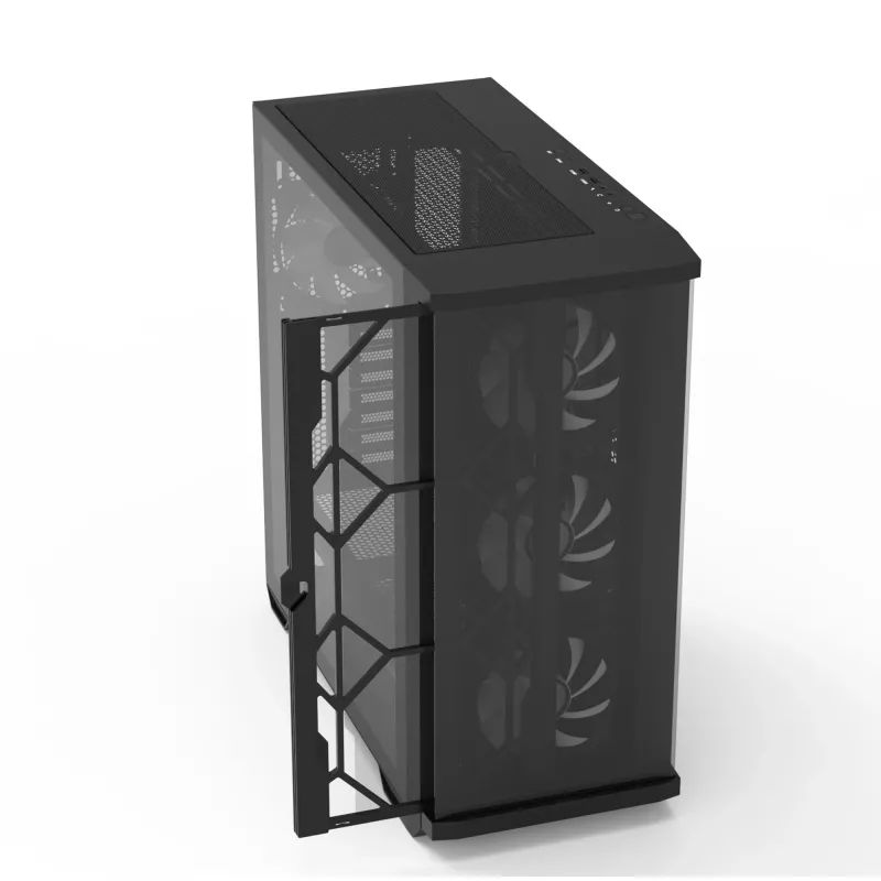Korpusas Zalman Z10 DUO Midi Tower juodas