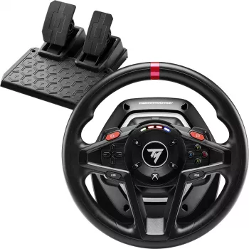 Thrustmaster T128 Black USB vairas su pedalais T2PM, PC / Xbox