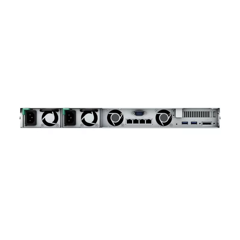 Synology RackStation RS822RP+ 1U 4 kamerų NAS serveris be diskų su pertekliniu maitinimu