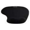 Pelės kilimėlis SAVIO MP-01B su gelio riešo atrama, 3 mm storis, 230×190 mm, juodas