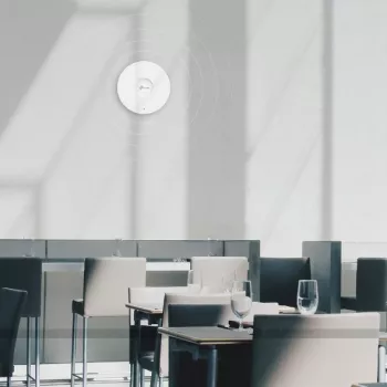 TP-Link Omada AX3000 lubinis WiFi 6 prieigos taškas, 2.4 GHz, 5 GHz, 2976 Mbit/s, HTTPS, SNMP, SNMPv2, SNMPv3, SSH, WPA, WPA2, WPA3, 10/100/1000 Mbit/s
