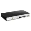 D-Link DGS-1210-52MP valdomas L2 Gigabit Ethernet (10/100/1000) Power over Ethernet (PoE) jungiklis, juodas/pilkas