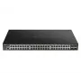 D-Link 48 prievadų Gigabit išmanusis valdomas jungiklis su 4 x 10G SFP+, 370 W PoE
