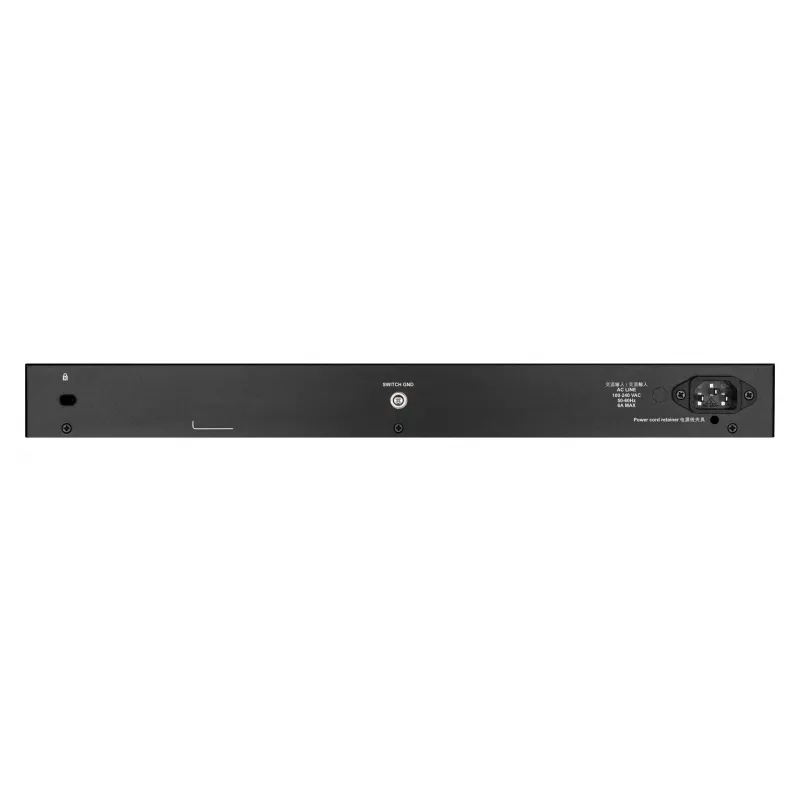 D-Link 48 prievadų Gigabit išmanusis valdomas jungiklis su 4 x 10G SFP+, 370 W PoE