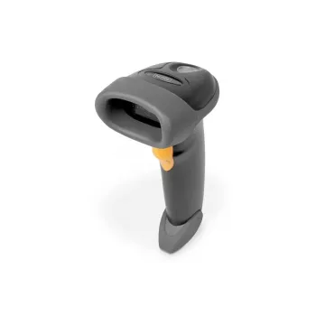 DIGITUS 2D brūkšninių kodų skaitytuvas QR kodams su 2 m USB-RJ45 laidu ir laikikliu