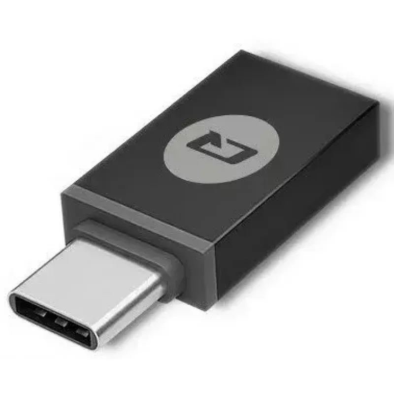 Kortelių skaitytuvas QOLTEC 50634 USB Type-C, ABS korpusas, 90×69 mm, 1,0 m kabelis, juodas
