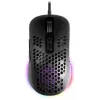 Žaidimų pelė DEFENDER SHEPARD GM-620L – optinė, dešinei rankai, iki 12800 DPI, 7 mygtukai, USB Type-A, juoda, 1,7 m laidas