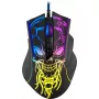 Žaidimų pelė DEFENDER BULLETSTORM GM-928 – optinė, 7200 DPI, ambidekstrinė, 6–7 mygtukai, USB Type-A, juoda