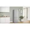 Šaldytuvas-šaldiklis Bosch Serie 4 KGN362IDF, laisvai pastatomas, 321 L (218 L šaldytuvas / 103 L šaldiklis), nerūdijantis plienas, apatinis šaldiklis