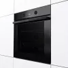 Įmontuojama orkaitė Gorenje BOS6737E06FBG — 77 L, daugiafunkcė, EcoClean, garai, konvekcija, mechaninis valdymas, 59,5×59,5 cm, juoda