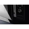 Įmontuojama solo mikrobangų krosnelė Electrolux LMS2203EMK, 700 W, 5 galios lygių, 24,5 cm sukamoji lėkštė, LED ekranas, nerūdijančio plieno vidus, juoda